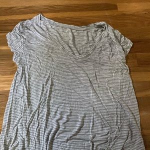striped american eagle t shirt